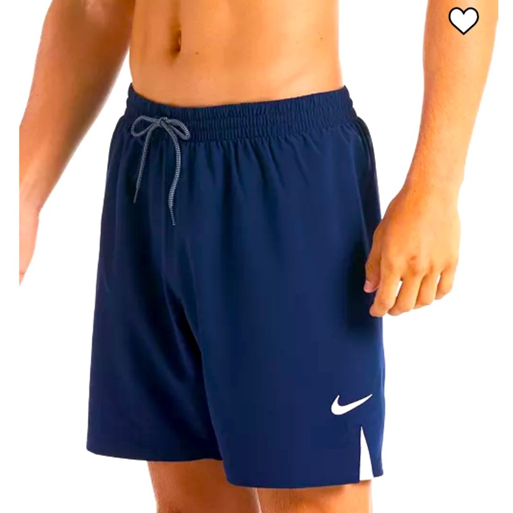 🆕 NIKE Men's Essential Vital Quick-Dry 7" Swim Trunks Midnight Navy Color